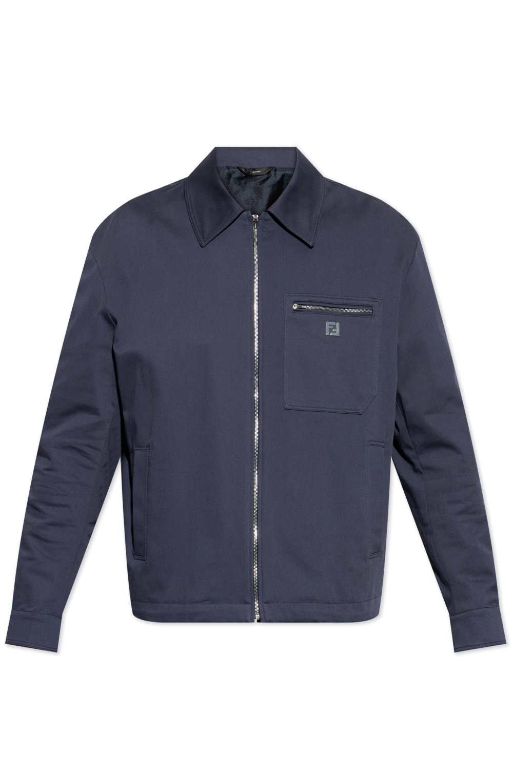 Fendi Jacket with logo-shaped applique | Men's Clothing | Vitkac